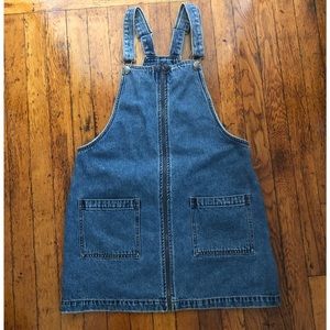 DENIM OVERALL DRESS